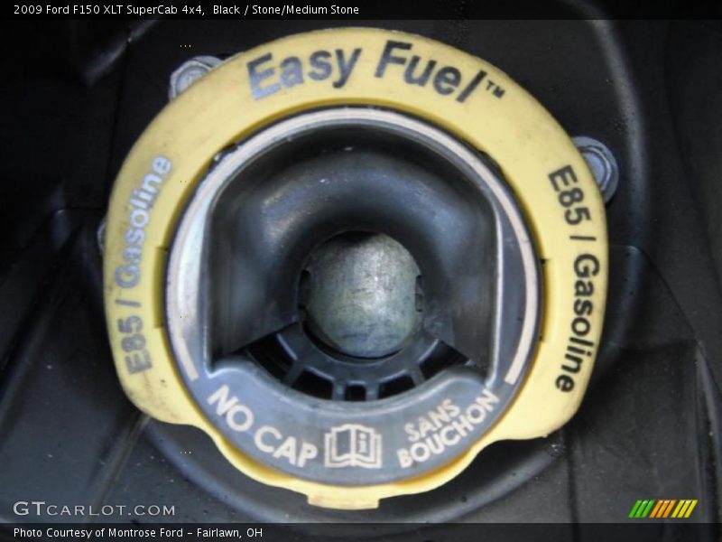 Black / Stone/Medium Stone 2009 Ford F150 XLT SuperCab 4x4