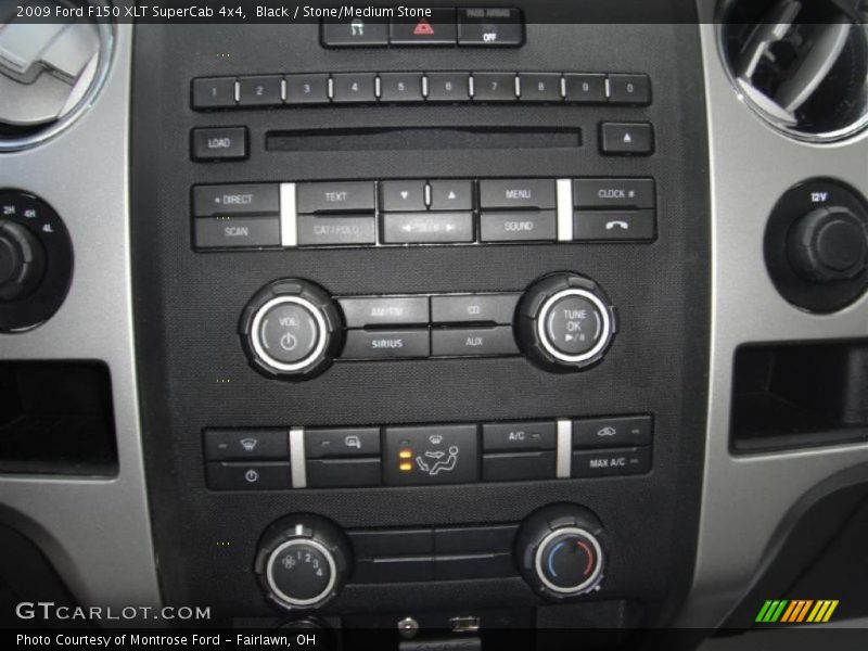 Black / Stone/Medium Stone 2009 Ford F150 XLT SuperCab 4x4
