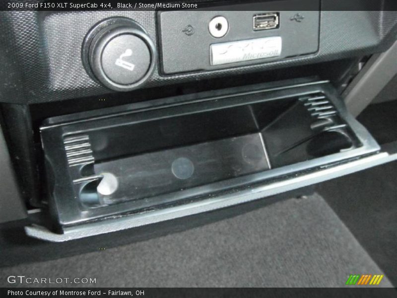 Black / Stone/Medium Stone 2009 Ford F150 XLT SuperCab 4x4