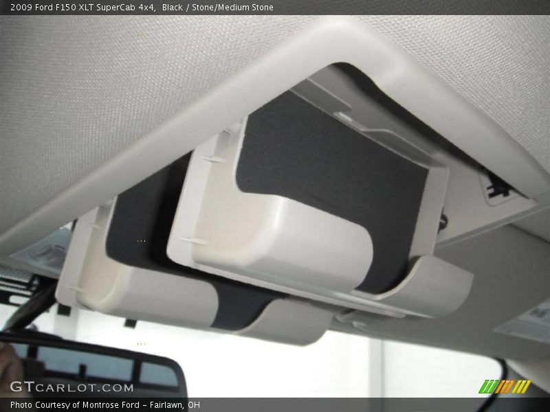 Black / Stone/Medium Stone 2009 Ford F150 XLT SuperCab 4x4