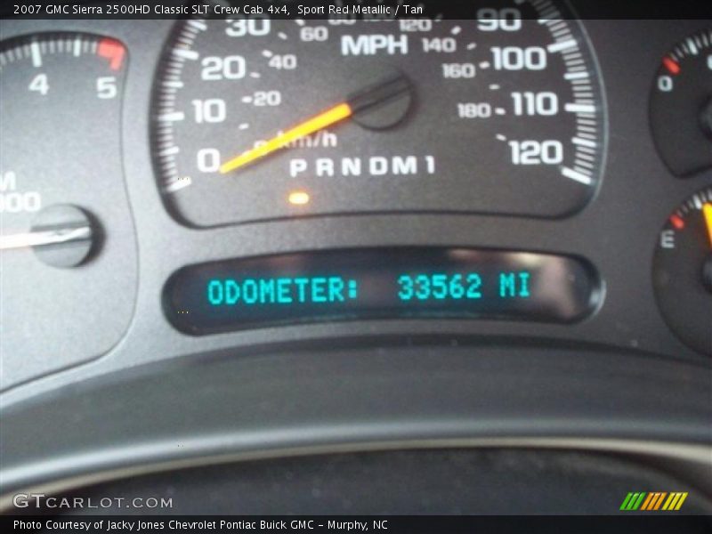 Sport Red Metallic / Tan 2007 GMC Sierra 2500HD Classic SLT Crew Cab 4x4