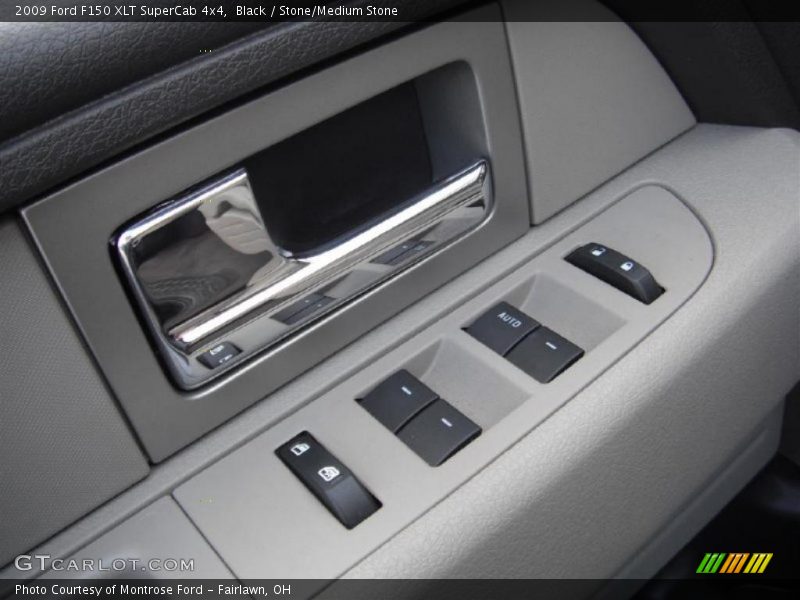 Black / Stone/Medium Stone 2009 Ford F150 XLT SuperCab 4x4