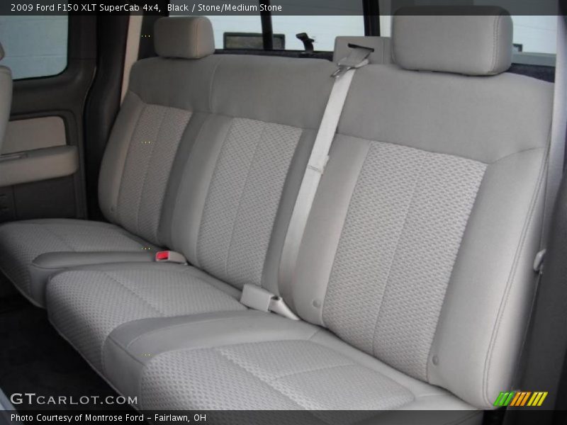 Black / Stone/Medium Stone 2009 Ford F150 XLT SuperCab 4x4