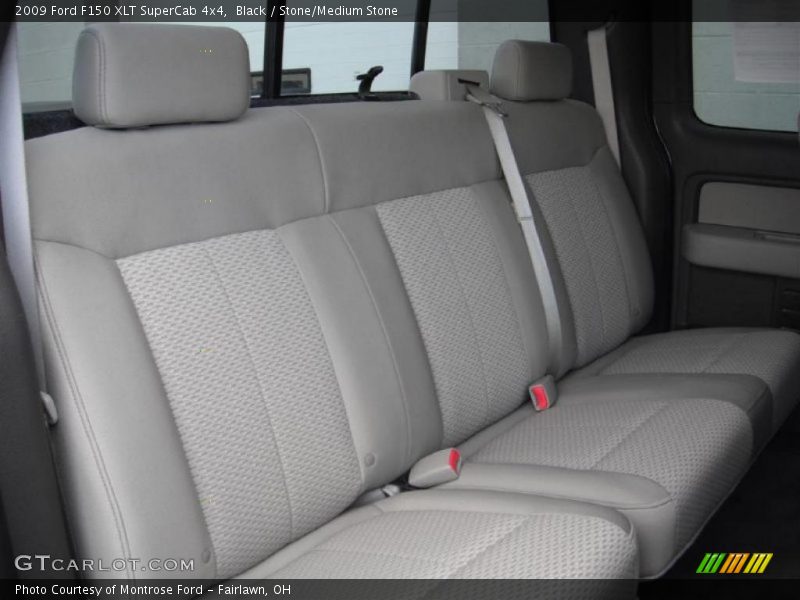 Black / Stone/Medium Stone 2009 Ford F150 XLT SuperCab 4x4