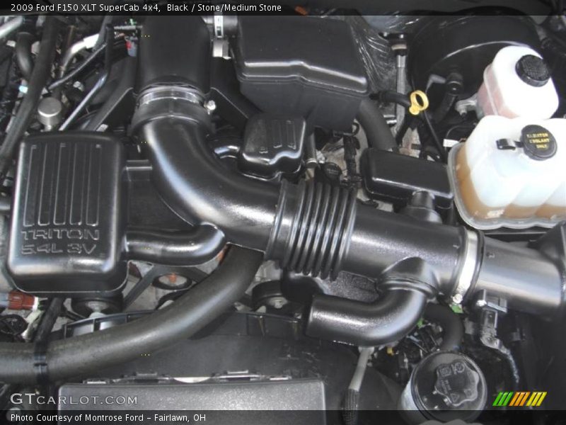 Black / Stone/Medium Stone 2009 Ford F150 XLT SuperCab 4x4