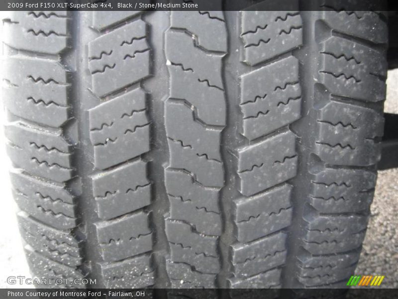 Black / Stone/Medium Stone 2009 Ford F150 XLT SuperCab 4x4