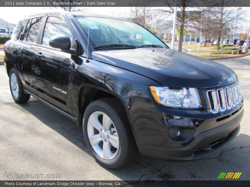 Blackberry Pearl / Dark Slate Gray 2011 Jeep Compass 2.0