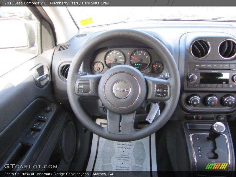 Blackberry Pearl / Dark Slate Gray 2011 Jeep Compass 2.0