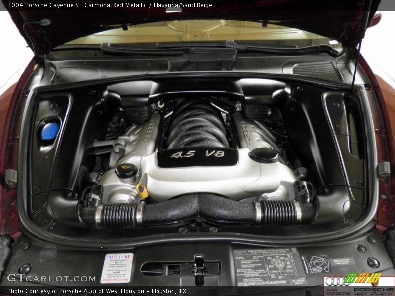 Carmona Red Metallic / Havanna/Sand Beige 2004 Porsche Cayenne S