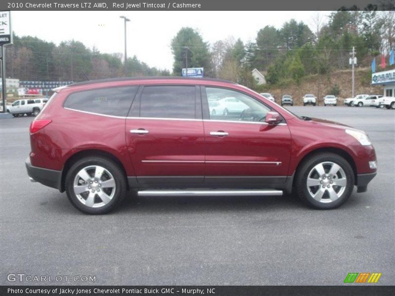  2010 Traverse LTZ AWD Red Jewel Tintcoat