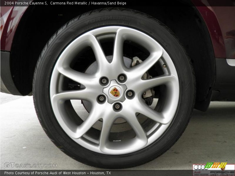 Carmona Red Metallic / Havanna/Sand Beige 2004 Porsche Cayenne S