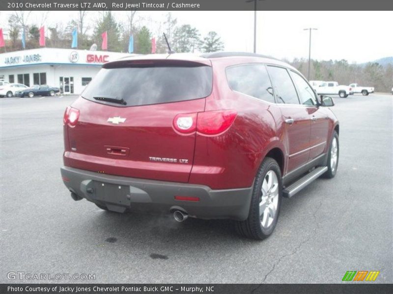  2010 Traverse LTZ AWD Red Jewel Tintcoat