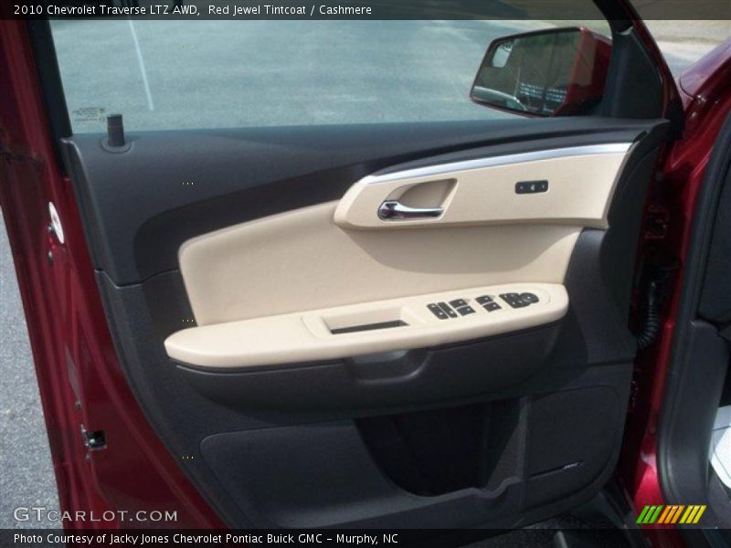 Red Jewel Tintcoat / Cashmere 2010 Chevrolet Traverse LTZ AWD