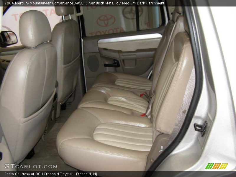 Silver Birch Metallic / Medium Dark Parchment 2004 Mercury Mountaineer Convenience AWD