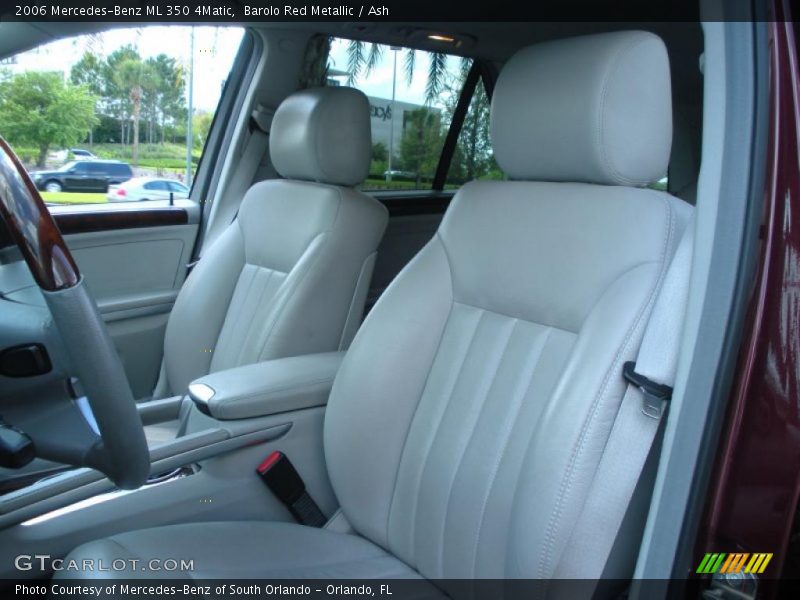 Barolo Red Metallic / Ash 2006 Mercedes-Benz ML 350 4Matic
