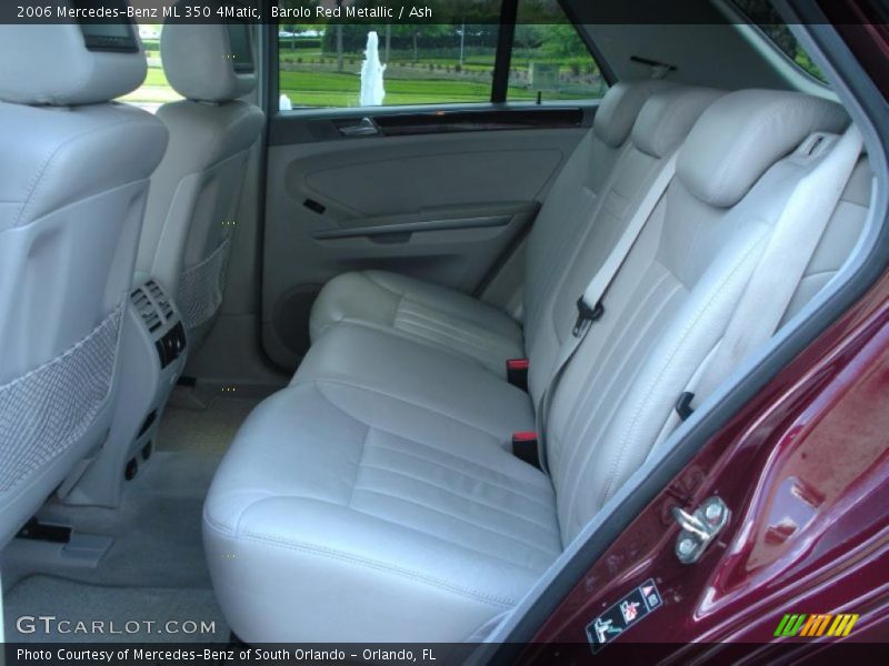 Barolo Red Metallic / Ash 2006 Mercedes-Benz ML 350 4Matic