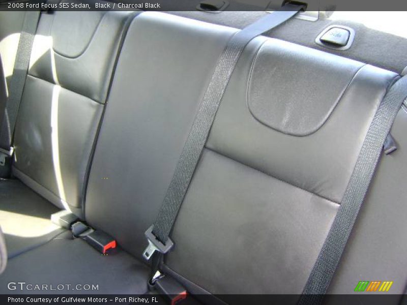 Black / Charcoal Black 2008 Ford Focus SES Sedan