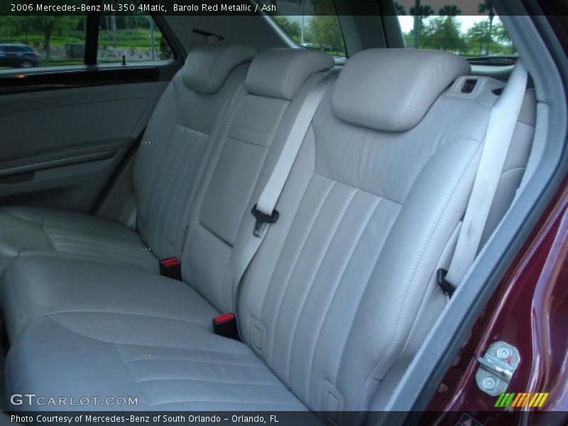 Barolo Red Metallic / Ash 2006 Mercedes-Benz ML 350 4Matic