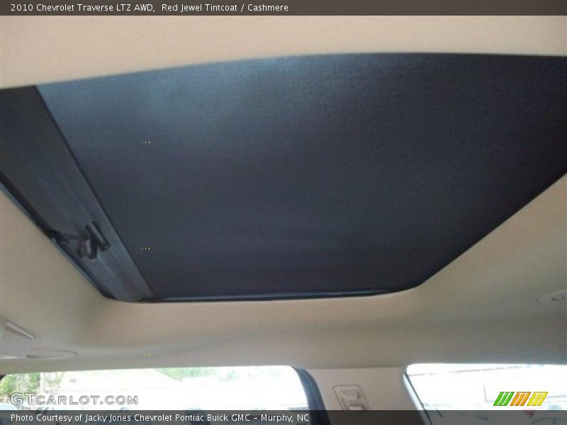Red Jewel Tintcoat / Cashmere 2010 Chevrolet Traverse LTZ AWD