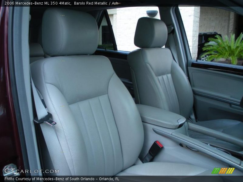 Barolo Red Metallic / Ash 2006 Mercedes-Benz ML 350 4Matic