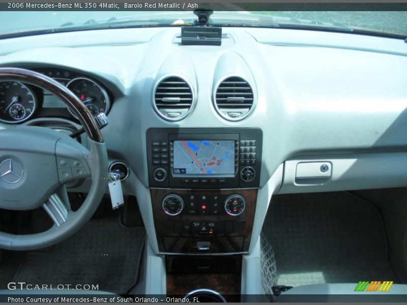 Barolo Red Metallic / Ash 2006 Mercedes-Benz ML 350 4Matic