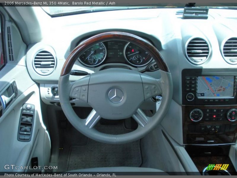 Barolo Red Metallic / Ash 2006 Mercedes-Benz ML 350 4Matic