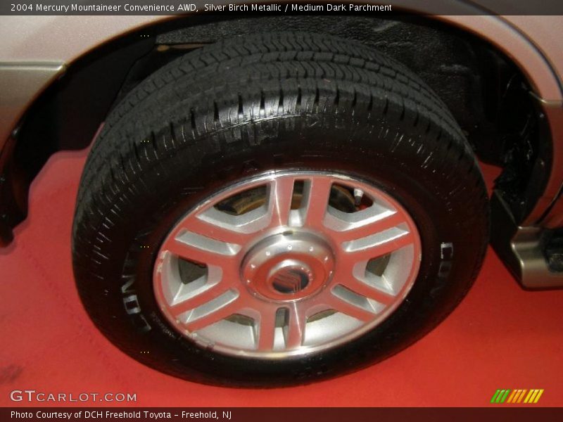 Silver Birch Metallic / Medium Dark Parchment 2004 Mercury Mountaineer Convenience AWD