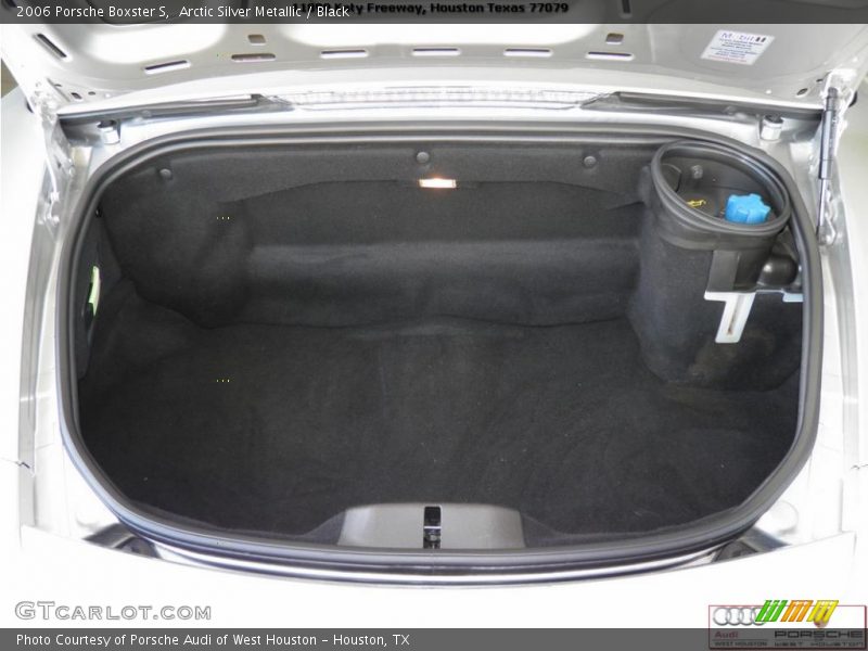 Arctic Silver Metallic / Black 2006 Porsche Boxster S