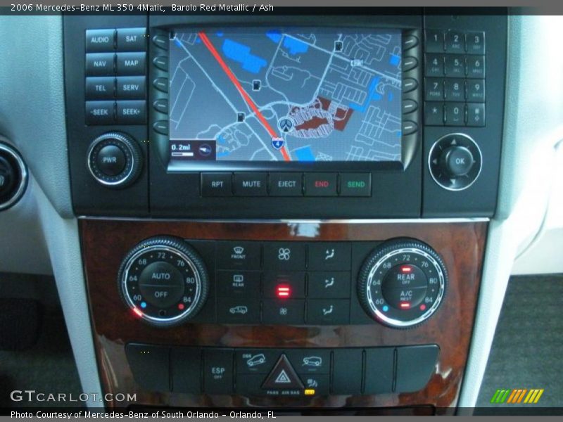 Barolo Red Metallic / Ash 2006 Mercedes-Benz ML 350 4Matic