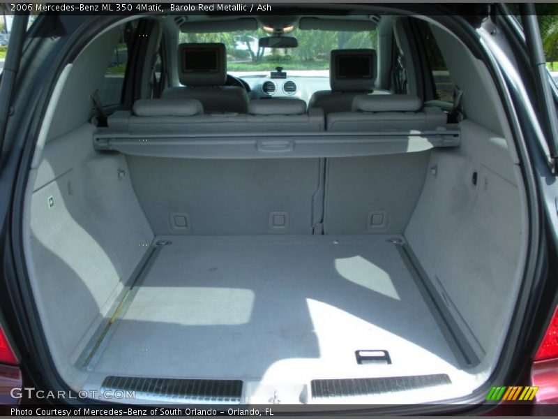 Barolo Red Metallic / Ash 2006 Mercedes-Benz ML 350 4Matic