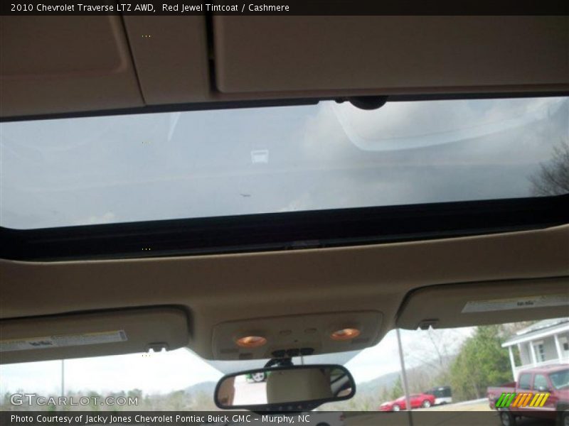 Red Jewel Tintcoat / Cashmere 2010 Chevrolet Traverse LTZ AWD