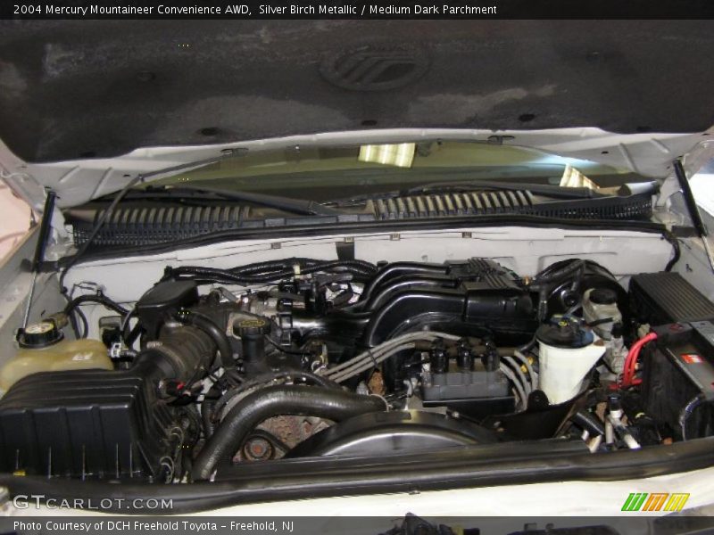 Silver Birch Metallic / Medium Dark Parchment 2004 Mercury Mountaineer Convenience AWD
