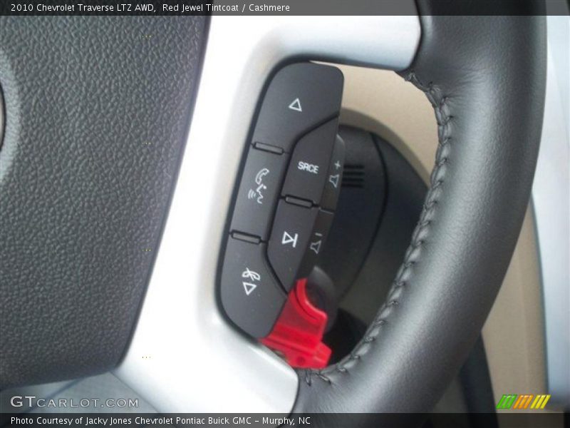 Red Jewel Tintcoat / Cashmere 2010 Chevrolet Traverse LTZ AWD