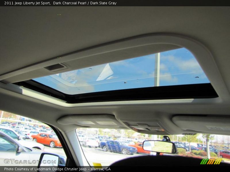 Dark Charcoal Pearl / Dark Slate Gray 2011 Jeep Liberty Jet Sport