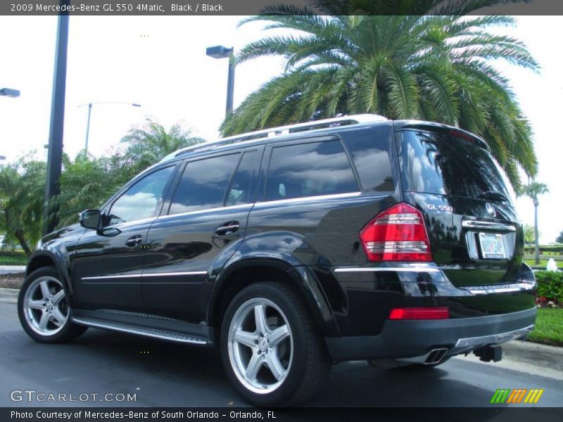 Black / Black 2009 Mercedes-Benz GL 550 4Matic