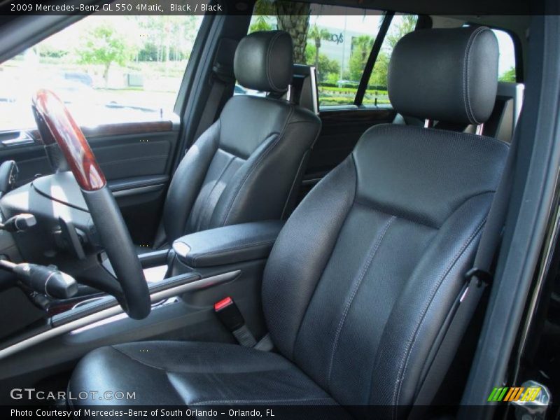  2009 GL 550 4Matic Black Interior