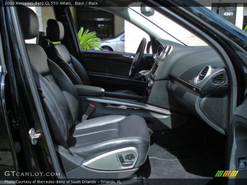 Black / Black 2009 Mercedes-Benz GL 550 4Matic