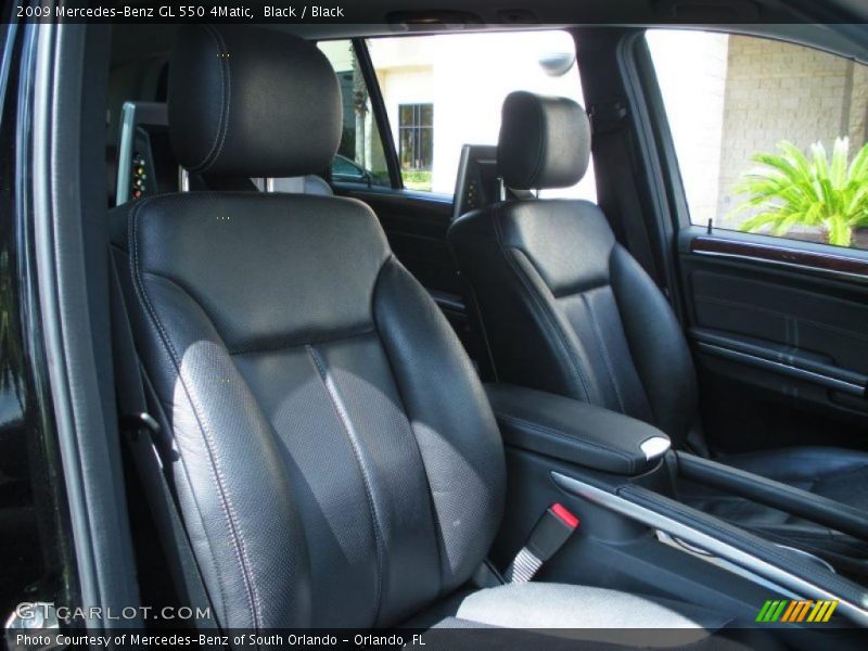 Black / Black 2009 Mercedes-Benz GL 550 4Matic