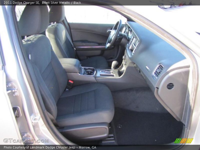Billett Silver Metallic / Black 2011 Dodge Charger SE