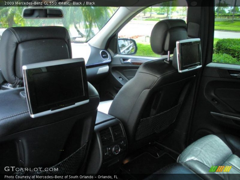 Black / Black 2009 Mercedes-Benz GL 550 4Matic