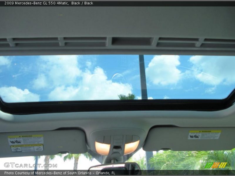 Black / Black 2009 Mercedes-Benz GL 550 4Matic
