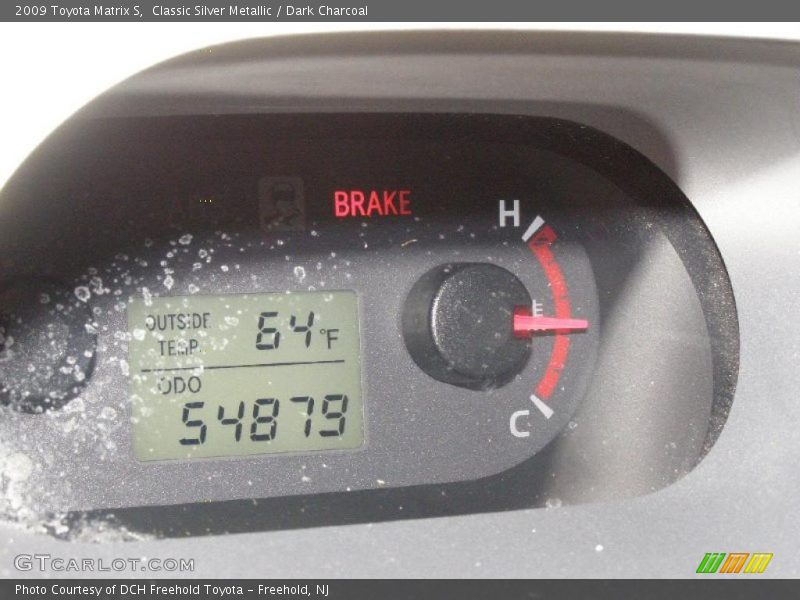 Classic Silver Metallic / Dark Charcoal 2009 Toyota Matrix S
