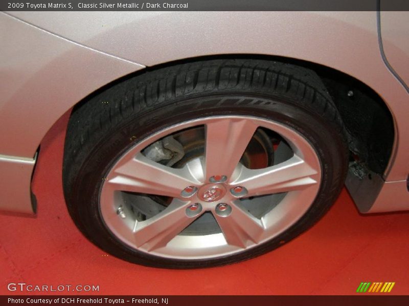 Classic Silver Metallic / Dark Charcoal 2009 Toyota Matrix S