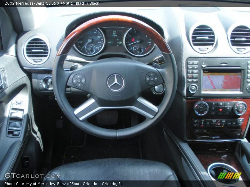 Dashboard of 2009 GL 550 4Matic