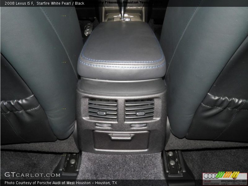 Starfire White Pearl / Black 2008 Lexus IS F