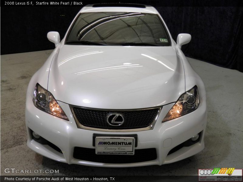 Starfire White Pearl / Black 2008 Lexus IS F