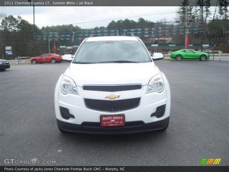 Summit White / Jet Black 2011 Chevrolet Equinox LT