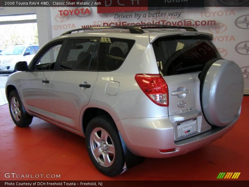 Classic Silver Metallic / Ash 2008 Toyota RAV4 4WD