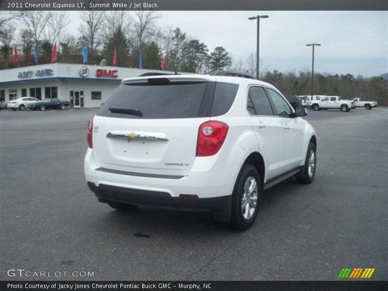 Summit White / Jet Black 2011 Chevrolet Equinox LT