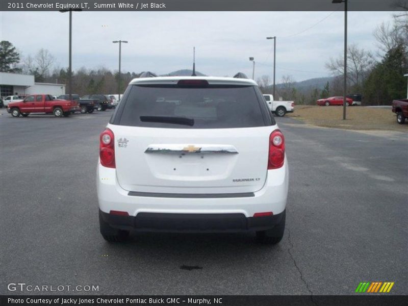 Summit White / Jet Black 2011 Chevrolet Equinox LT
